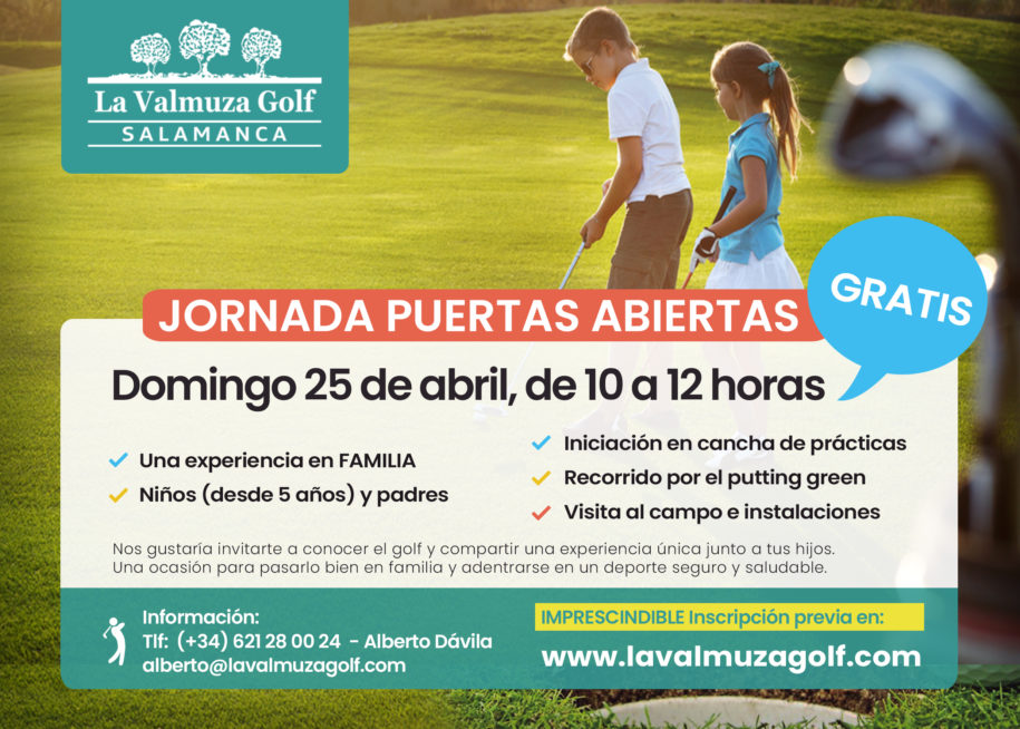 Jornada de Puertas Abiertas La Valmuza Golf