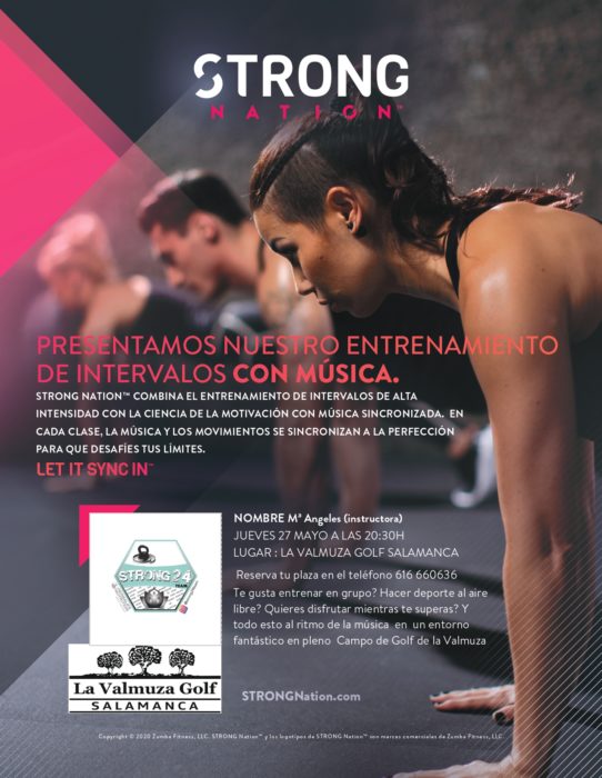 Sesión de entrenamiento Strong Nation