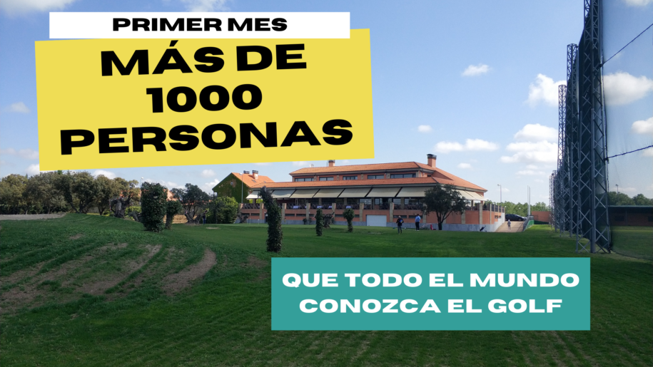 Más de 1000 bautismos de golf en La Valmuza