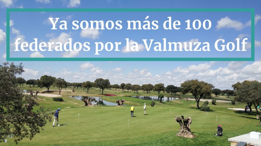 Más de 100 federados por La Valmuza Golf