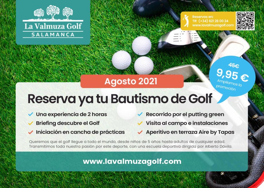 Bautismos de golf La Valmuza Salamanca