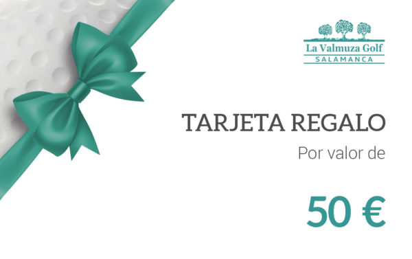 Tarjeta Regala Golf 50€ La Valmuza