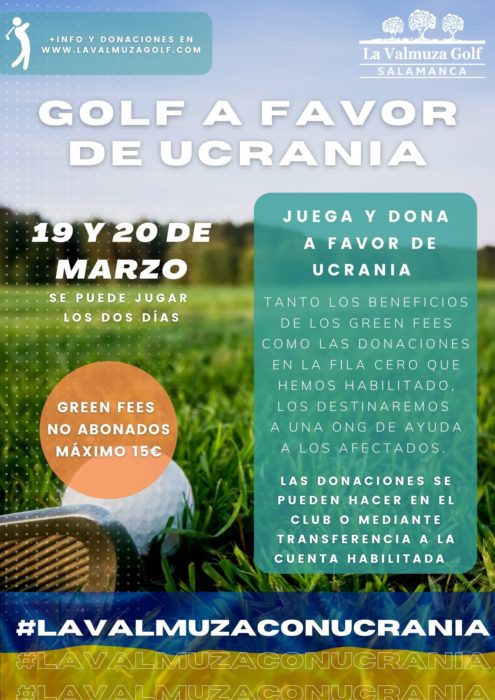 Golf a favor de Ucrania