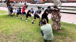 Boxeo en La Valmuza