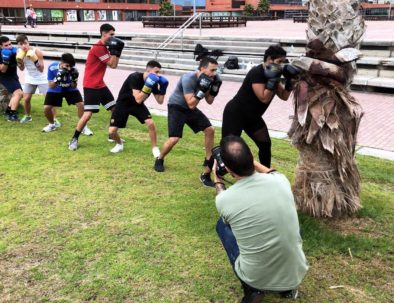 Boxeo en La Valmuza