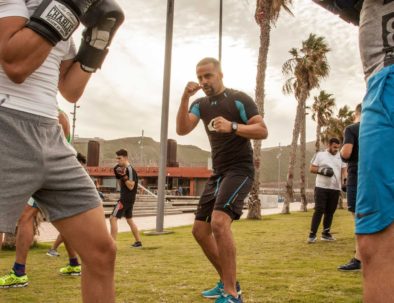 Boxeo en La Valmuza