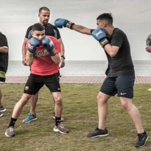 Boxeo en La Valmuza