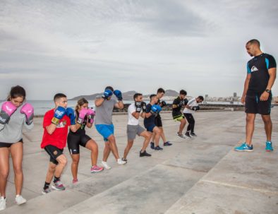 Boxeo en La Valmuza