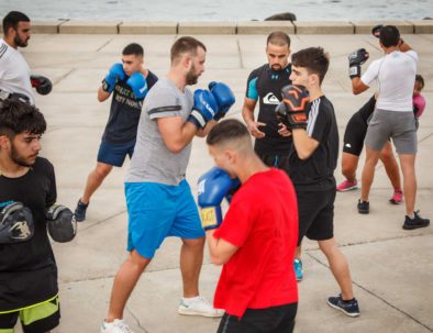 Boxeo en La Valmuza