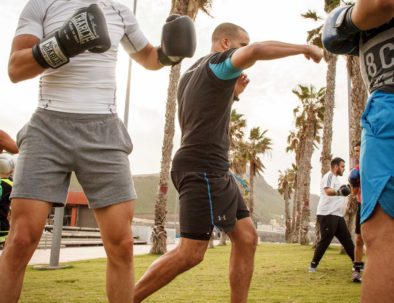 Boxeo en La Valmuza