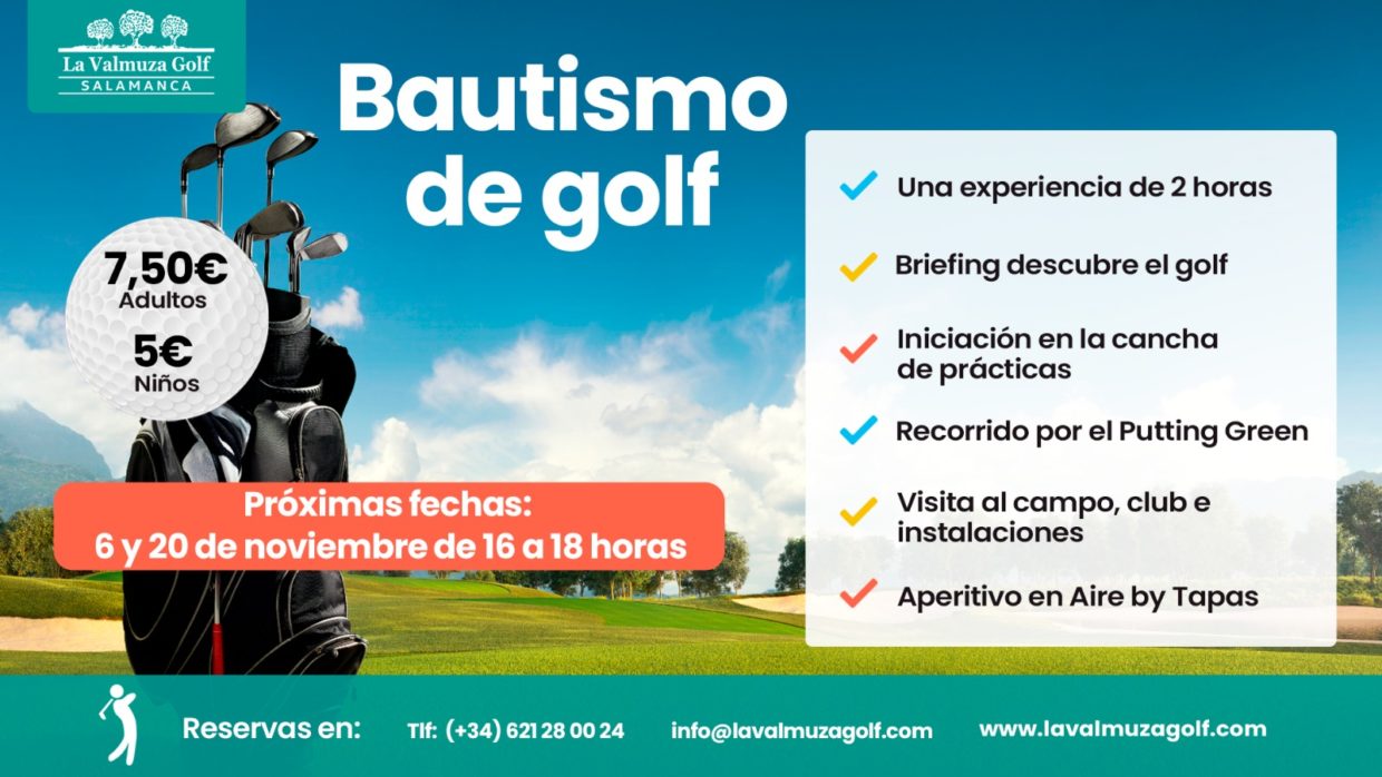 Bautismos de golf Salamanca