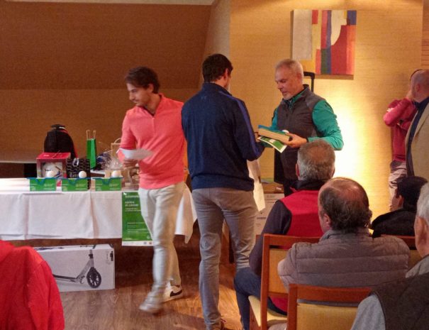 I Torneo de golf Salamanca en marcha contra el cáncer