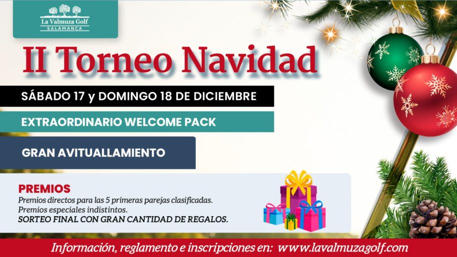 II Torneo de Navidad La Valmuza Golf