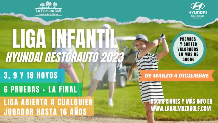 Liga infantil de golf Hyundai Gestorauto