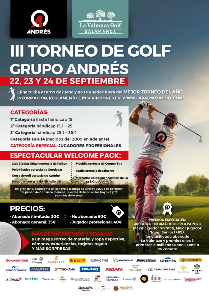 III Torneo de golf Grupo Andrés