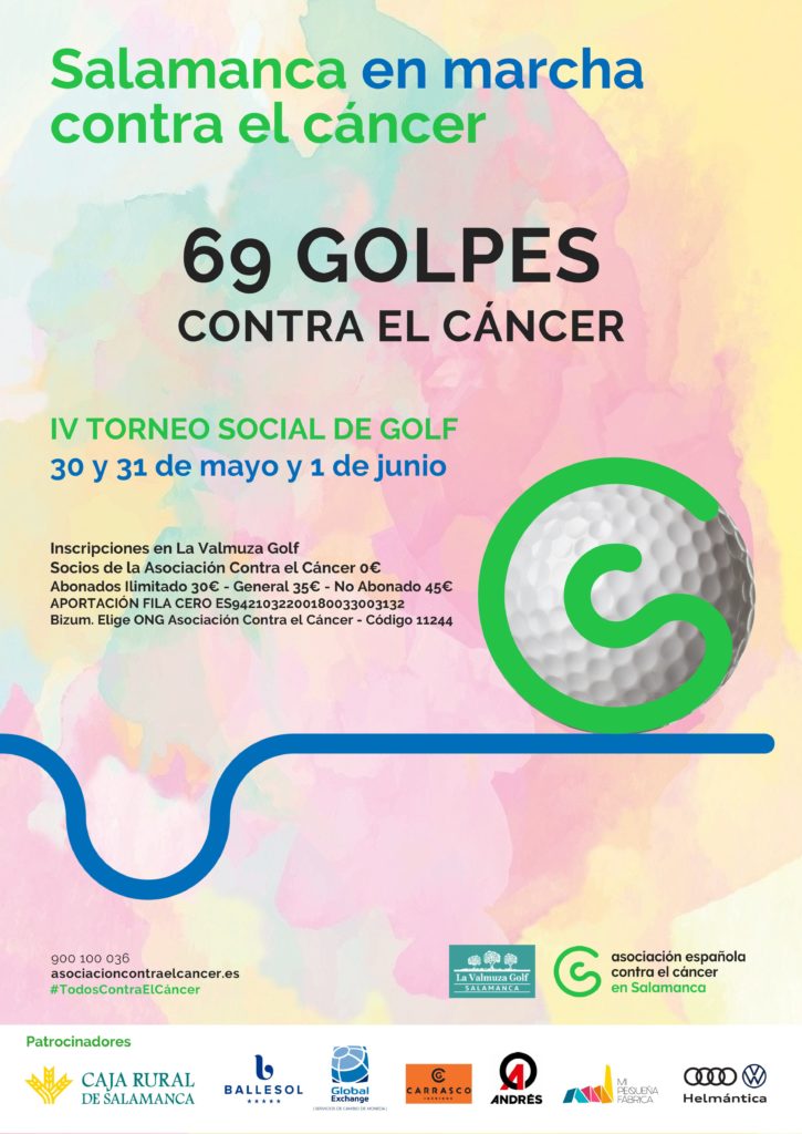 IV TORNEO SOCIAL DE GOLF. 69 GOLPES CONTRA EL CÁNCER